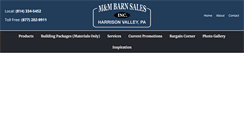 Desktop Screenshot of mmbarnsales.com